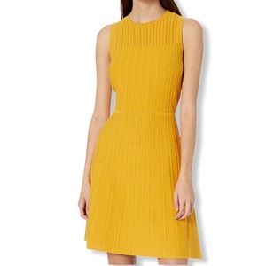 ANNE KLEIN Womens Textured Stretch Casual Dress